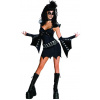 KISS Dlx The Miss Demon - licenčný kostým - veľkosť XS -32/34