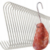 Záhradná udiareň - 20 x Nerezové háčiky na údenie rybieho mäsa 15cm (20 x háčiky na fajčenie rybie mäso mäsa Sausillets 15 cm)