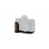 Mounting Baseplate with Wooden Grip for Canon PowerShot V1 - Black Tilta