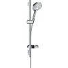 HANSGROHE Raindance Select S sprchová súprava, ručná sprcha 3jet PowderRain priemer 125 mm, 65 cm sprchová tyč, jazdec, miska na mydlo a sprchová hadica 160 cm, chróm, 27654000