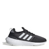 adidas Swift Run 22 Shoes Womens Blk/Wht/Gry 3.5 (36)