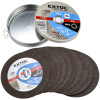 EXTOL® Premium Kotouč řezný A60TBF 125×22,23×1,0 mm ocel / nerez, 10 ks 8808103
