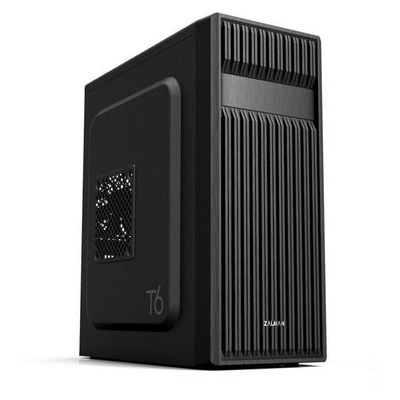 Zalman T6 čierna / ATX / 1x USB 3.0 + 2x USB 2.0 / 1x 120mm / bez zdroja / perforované čelo (ZM-T6)