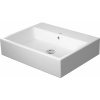 Duravit Vero Air umývadlo 60x47 cm obdĺžnik klasické umývadlo-umývadlo na nábytok biela 2350600028