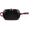 Grilovacia panvica Signature štvorcová 26 cm burgundská červená