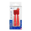 CURAPROX Kids travel refill CS 5500 červený, DUO náhradné hlavičky na kefku, ultra soft 1x2 ks