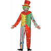 Pánsky kostým farebný klaun L (52)
