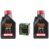 Olej Motul 7100 10W40 2L + Olejový filter Hiflo HF112 4T Ma2 Xr Xl Nx KLX Trx