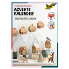 Folia Adventný kalendár - Zasnežená dedinka, 113 ks