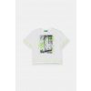 Detské bavlnené tričko United Colors of Benetton biela farba, s potlačou, 3I1XG10JG 3I1XG10JG.P.Seasonal 82
