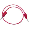 Mueller Electric BU-2929-M-20-2 merací kábel [banánikova zástrčka 4 mm - banánikova zástrčka 4 mm] 0.5 m červená 1 ks; BU-2929-M-20-2
