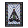 Záves ručne maľovaný Čakra Buddha 115x75cm (Likvidácia tovaru - zľava 40%!)