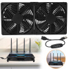 USB VENTILÁTOR S 3 NASTAVITEĽNÝMI RÝCHLOSŤAMI, USB CHLADIACI VENTILÁTOR