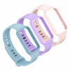 Sada 3x remienok pre Xiaomi Smart Mi Band 9 Active smartwatch náramok rámček