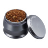 Hliníkový drvič Champ High® štvordielny ø60 mm Farba: Strieborná