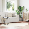 vidaXL Koberce Krémový Vlna 140 x 200 cm Trvácny Kusový koberec 4103624