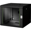 Digitus DN-19 09-U-3-SW 19 nástenná rozvodná skriňa (š x v x h) 600 x 509 x 600 mm 9 U čierna, čierna (RAL 9005); DN-19 09-U-3-SW