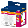 Žiarovka, žiarivka - 2x LED žiarovka E27 A60 4,9W 40W 470LM 3000K OSRAM (2x LED žiarovka E27 A60 4,9W 40W 470LM 3000K OSRAM)