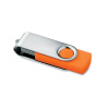 TECHMATE PENDRIVE USB Flash disk 4GB, oranžová
