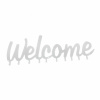 Nábytek Pegas Nástěnný věšák Welcome bílý