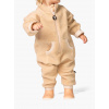Kombinézy pre dievčatá Ducksday Sherpa Fleece Suit - light brown/pink