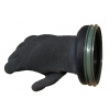 Rukavice CHECKUP RING SET GLOVES PRO 90 MM - khaki Velikost: L