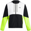 Pánska športová bunda Under Armour LEGACY WINDBREAKER čierna 1382875-002 - XXL