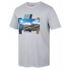 Husky Pánské bavlněné triko Tee Skyline M light grey (Velikost: XL)