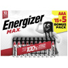 Energizer Max mikrotužková batérie typu AAA alkalicko-mangánová 1.5 V 20 ks; E303349400
