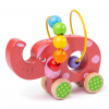 Bigjigs Toys Motorický labyrint slon