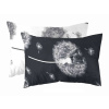 XPOSE® Bavlnená obliečka na vankúš PÚPAVY DUO sivá 70x90 cm, Bavlna