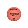 MERCO Single gumová, medicinbalová lopta oranžová 2kg