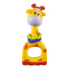 BABY MIX Detské hrkálka žltá žirafa 16x7x4 žltá