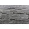 Kamenný obklad, ČERNÁ břidlice, 15x60x1-1,5 cm, BL001, balenie