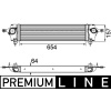 MAHLE Chladič turba BEHR *** PREMIUM LINE *** CI 200 000P
