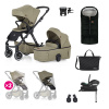 Petite&Mars PETITE&MARS Icon Air XXL + Cybex Aton B2 + Base One mossy green 2024