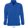 SOL's Collection Mikina Ness s 1/2 zipem, fleecová COT25560045004-royal blue XL Modrá královská