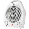 NEDIS teplovzdušný ventilátor/ termostat/ spotreba 2000 W/ 2 tepelné režimy/ ochrana proti prevráteniu/ biely