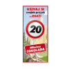 Mliečna čokoláda 100g – Všetko najlepšie k 20 narodeninám (BC 124018)