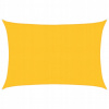 Slnečná plachta, 160 g/m², žltá, 3,5 x 5 m, HDPE
