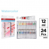 AKVARELOVÉ FARBY - MADRID PAPEL - ARTIX | 24x12 ML