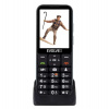 EVOLVEO EasyPhone LT, mobilný telefón pre seniorov s nabíjacím stojanom (čierna farba) (EP-880-LTB)