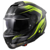 LS2 Helmets LS2 FF808 STREAM II FURY BLACK H-V YELLOW-06 - M