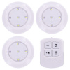 Solight WL906 LED svetielka s diaľkovým ovládaním, 3x 50lm, časovač, batériové napájanie