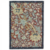 Luxusní květinový koberec Morris & Co Trent madder red webb´s blue 127510 Brink & Campman 170 x 240