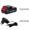 DEDRA DED78755 12V,1.5Ah Li-Ion