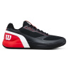 Pánske padelové topánky Wilson Rush PRO 5 Padel Black/Red EUR 44 2/3
