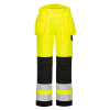 PORTWEST Portwest PW242 PW2 Hi-Vis nohavice Žltá-Čierna, 40