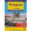 Prague - Mapa turistických zajímavostí 1:10 000 - autor neuvedený