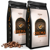 Zrnková káva zmes kávových zŕn SKIMACOFFEE sada 2x1 kg crema&aroma SkimaCoffee 2000 g